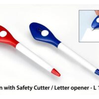 L121   Pen With Safety Cutter / Letter Opener