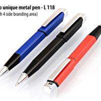 L118   Duo Unique Metal Pen