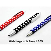 L109   Webbing Circle Pen