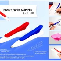 L106   Handy Paper Clip Pen (2 In 1)