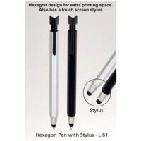 L61   Hexagon Pen With Stylus