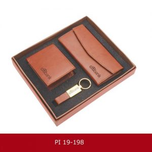 Leatherite Wallet Gifts Set 13A