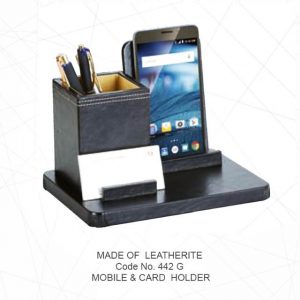 Wooden Desk Table Calendar and Pen