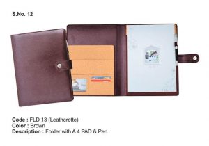 Leatherette Folders