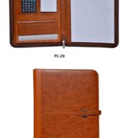 Brown Leather Folder