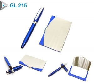Pen & Card Holder Gift Set