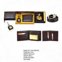 Wallet, Belt, Keyring Sets