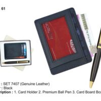 Customized Pen Card Holder Gift Box 706