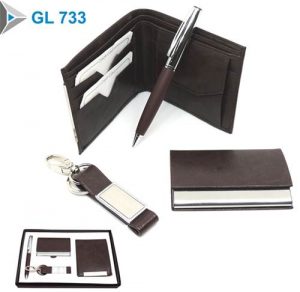 Leatherite Wallet Gifts Set