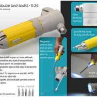 G 24 Luxury Double Torch Toolkit