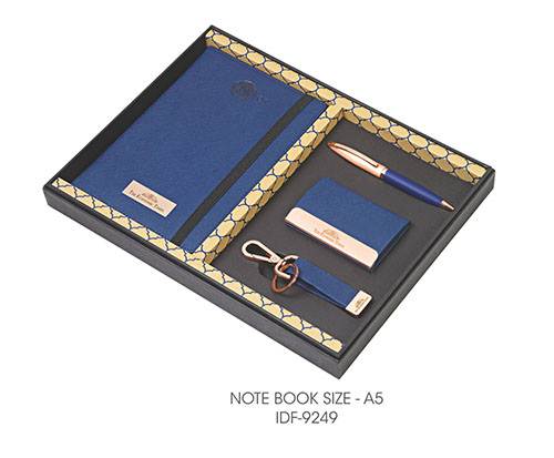 Corporate Gifts Items 4 in 1- Leather Corporate Gift Set, Diary, Card  Holder, Pen, Keychain at Rs 699/set | Ambawadi | Ahmedabad | ID: 23949333130
