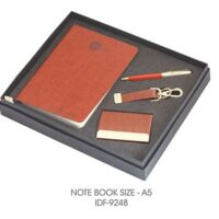 Notebook Pen Keychain Card Holder Set