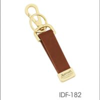 Leather Keychain With Name