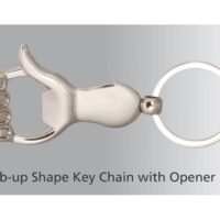 J36 Thumb Up Key Ring With Opener
