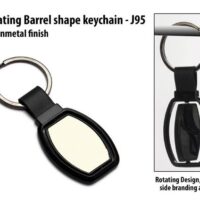 J95 Rotating Barrel Shape Keychain