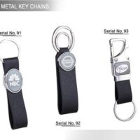 Metal Logo Keychains