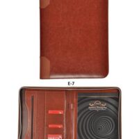 Brown Leatherite Calculator Folder 202