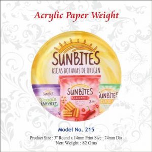 Acrylic Paper Weights