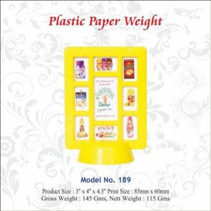 Customized Acrylic Paper Weight with Brandin