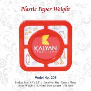 Corporate Souvenir Paper Weight