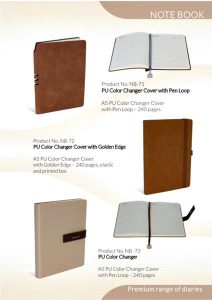 Leather PU Notebook Spiral
