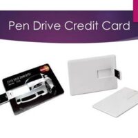 Metal Visitig Card Shape Pen Drive