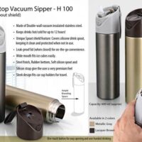 Flick Top Vacuum Sipper H 100
