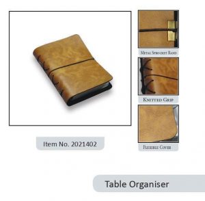 Leatherite Brown Business Organisers 755