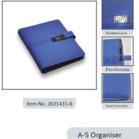 Blue A 5 Business Organizer