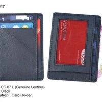 Leather Black Card Holder