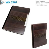 Dark Wood Notebook