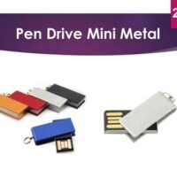 Color Metal Swivel Pen Drive