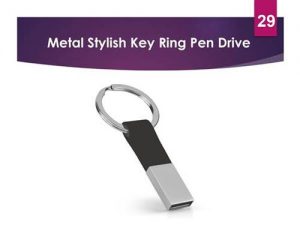 Metal Keychain Pen Drive
