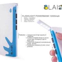 Flashlight Powerbank 12000 mah
