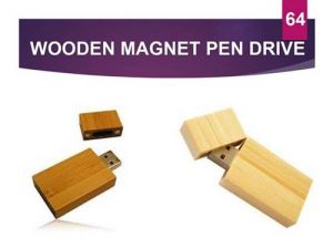 Wooden Magnet Pen Drives