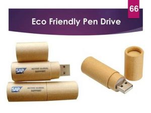 Eco Friendly Pen Drives Customized