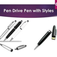 Pen Shape Stylus Pen Drives