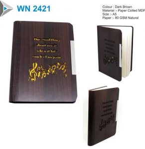 Wooden Diary