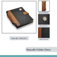 Folder Leather Diary 2024