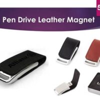 Leather Magnet Pen Drives