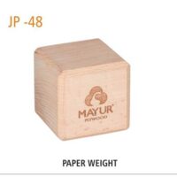 Mayur Wooden Paper Weight