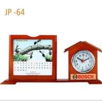 Bosch Wooden Table Calender Watch