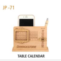 Bridgestone Wooden Calendar