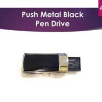 Push Metal USB Flash Drive