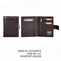 Leatherette Passport Holder
