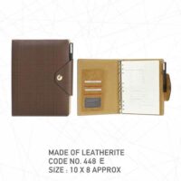 Business Planner with Pen & Notepad
