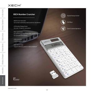 Xech Number Cruncher Calculator