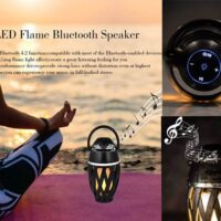 LED Flame Bluetooth Speakers