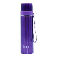 Metal Water Bottle with Carrying Strap