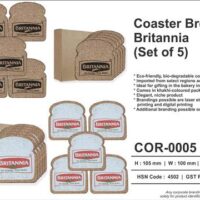 Bread Shape Coster Sets